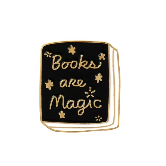 🔥NEW “Books are Magic” Pin - Picture 1 of 2